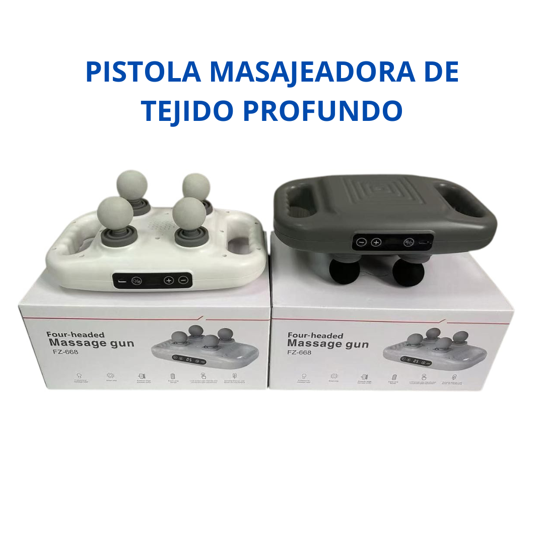 PISTOLA MASAJEADORA DE TEJIDO PROFUNDO